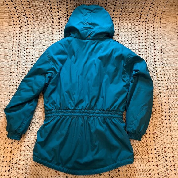 Skiing Passport Innsbruck Vintage Teal Snow Skiing or Boarding Jacket Small - Picture 12 of 12